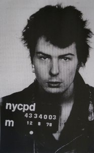 Sid Vicious I (sítotisk na papíře)