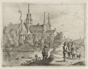 Hrad na vodě od David Teniers (II)