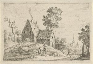 Krajina s domem od David Teniers (II)