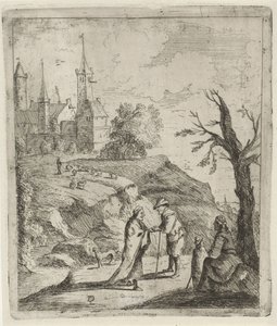 Krajina s věštcem od David Teniers (II)