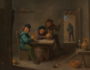 Rolníci v krčmě, c. 1633.