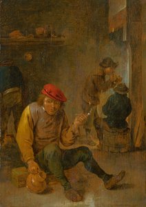 Kuřák, c. 1650. od David Teniers the Younger