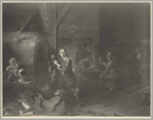 Strážní domek od David Teniers the Younger