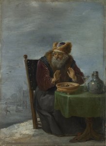 Zima Ze série The Four Seasons, c. 1644 od David Teniers the Younger