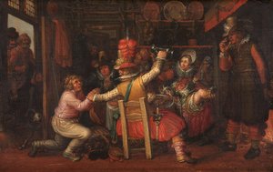 Sedlákův smutek od David Vinckboons (I) (workshop of)