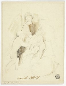 Svatá rodina v Escorialu od David Wilkie