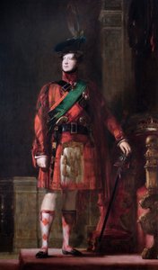 King George IV (öljy kankaalle) od David Wilkie