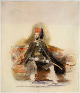 Portrét Abdul-Majida, sultána Turecka, 1840 od David Wilkie