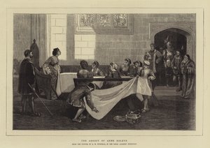 Zatčení Anny Boleynové od David Wilkie