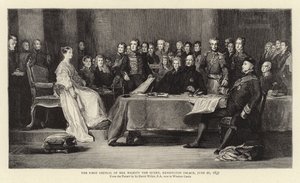 První rada Jejího Veličenstva královny, Kensingtonský palác, 20. června 1837
