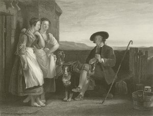Něžný pastýř od David Wilkie
