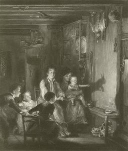 Králík na zdi od David Wilkie