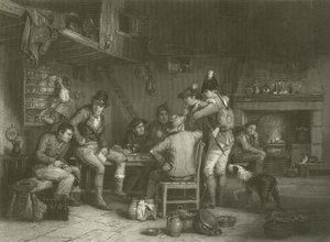 Vesnický rekrut od David Wilkie