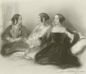 Tři řecké sestry v Therapii od David Wilkie