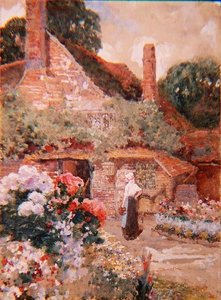 Kentish Cottage, poblíž Edenbridge od David Woodlock