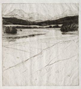 Hills of Tulloch od David Young Cameron