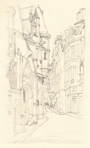 Hotel Sens, 1915 od David Young Cameron