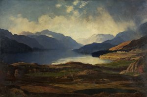 Loch Lomond (olej na plátně) od David Young Cameron