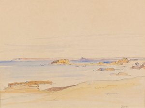 Lunan Bay (akvarel) od David Young Cameron