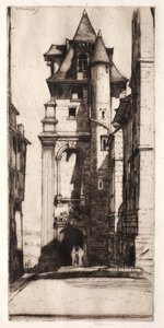 St. Aignan, Chartres od David Young Cameron