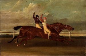 „Actaeon bijící Memnona“ ve Velké předplatné peněžence v Yorku, srpen 1826