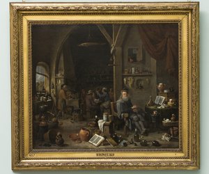 Alchymista, později 1670 (olej na plátně) od David Teniers the Younger