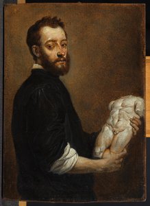 Portrét sochaře podle Giovanniho Battisty Moroniho od David Teniers the Younger
