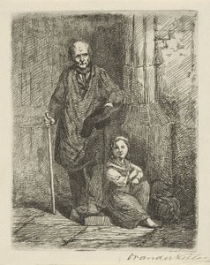 Žebrák od David van der Kellen