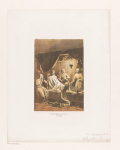 Skládací oblek, 12. století dámské róby. 12. století (název na předmětu) od David van der Kellen