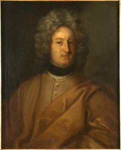 Christopher Polhammar (Pohlem), učenec, vynálezce a průmyslový semiš - Portrét Christophera Polhema (1661-1751), od Kraffta, Davida, von (1655-1724). Olej na plátně. Rozměr: 78 x 63,5 cm. Národní muzeum Stockholm