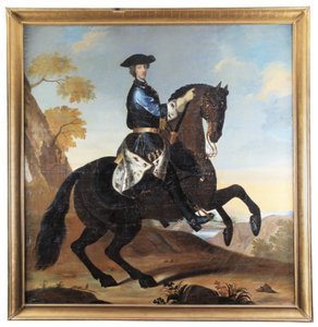 Porträt, Reiter od David von Krafft