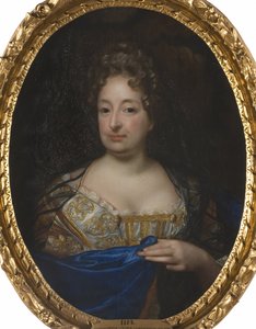 Sophie Charlotte z Hannoveru, královna Pruska - Portrét Sophie Charlotte Hannoverské (1668-1705), královny v Prusku, od Kraffta, Davida, von (1655-1724). Olej na plátně. Rozměr: 88 x 70 cm. Národní muzeum Stockholm