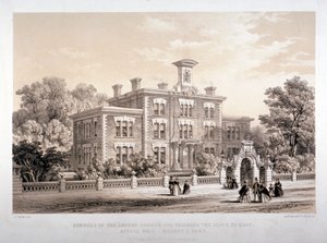 Londýnské společenské školy pro výuku nevidomých lidí, Avenue Road, Marylebone, Londýn, c1860. od Day and Son