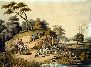 Morning, Foxhunting, ryl J.H. Clarke a F. Jeakes