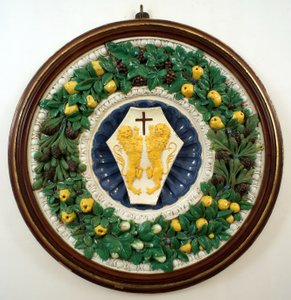 Erb rodiny Lotteringhi della Stufa od Della Robbia (workshop of)