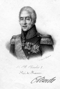 Charles X, král Francie, 19. století.