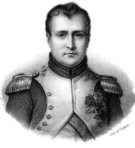 Napoleon I. Bonaparte 1769-1821, francouzský císař od roku 1804, c1830
