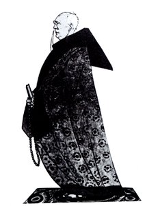 Fjodor Sologub 18631927 Kresba pro časopis Satirikon, 1913 od Deni