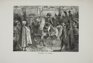 Vstup do Káhiry od Denis Auguste Marie Raffet