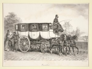 Omnibus od Denis Auguste Marie Raffet