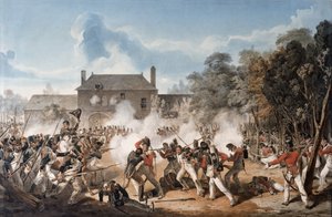 Obrana Chateau de Hougoumont společností boku, Coldstream Guards 1815, 1815