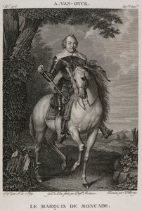 Denis-Sébastien Leroy, Antoine-Claude-François Villerey a Jean Duplessis-Bertaux - Markýz z Moncade, podle Antoina van Dycka - 1802-1815 od Denis Sebastien Leroy