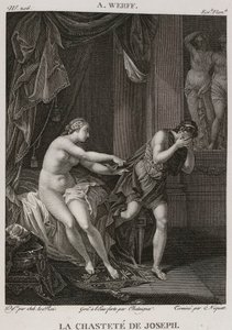 Denis-Sébastien Leroy, Chataigner a Niquet - Josefova cudnost, podle Adriaena van der Werffa - 1802-1815 od Denis Sebastien Leroy