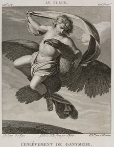 Denis-Sébastien Leroy, Coiny a Bovinet - Únos Ganymeda, podle Eustache Le Sueura - 1802-1815 od Denis Sebastien Leroy