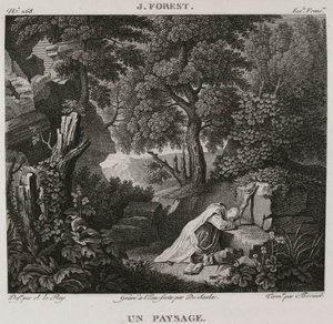 Denis-Sébastien Leroy, De Saulx et Bovinet - Krajina, podle Jean-Baptiste Forest - 1802-1815 od Denis Sebastien Leroy