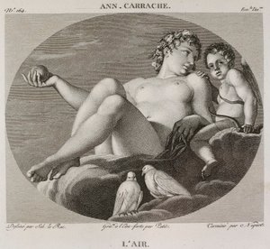 Denis-Sébastien Leroy, Petit a Niquet - Vzduch, podle Annibale Carrache - 1802-1815 od Denis Sebastien Leroy