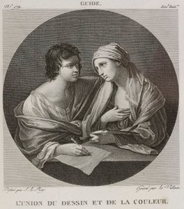 Denis-Sébastien Leroy a Le Villain - Spojení kresby a barvy, podle Guida Reniho - 1802-1815 od Denis Sebastien Leroy