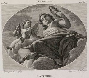 Denis-Sébastien Leroy et Le Villain - Země, podle Ludovica Carracciho - 1802-1815 od Denis Sebastien Leroy