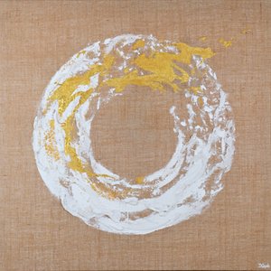 Abstrakt: Zlatý Enso od Denise Quah