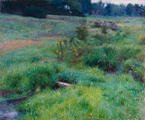 The Brook at Medfield od Dennis Miller Bunker